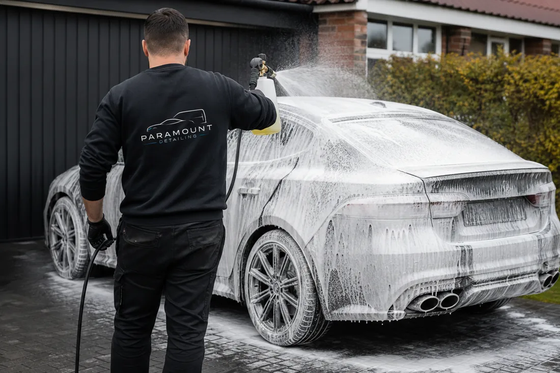 Snow foam pre-wash